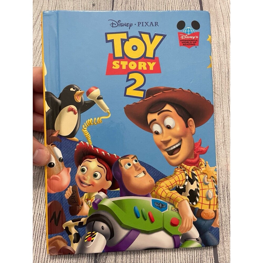 Vintage Vtg Disney Toy Story 2 Hardcover Book, 1999